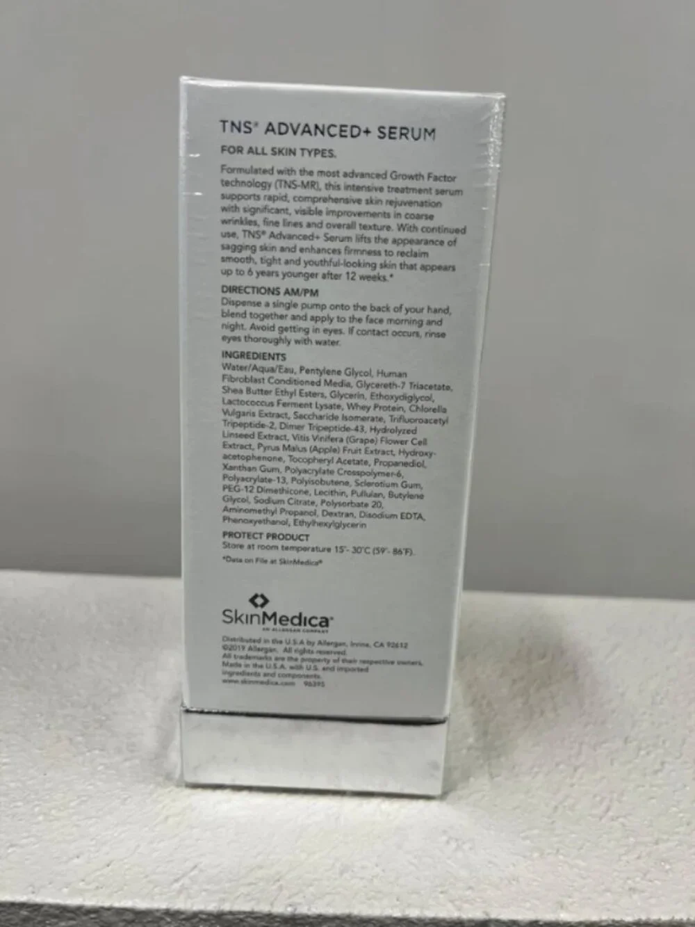 SkinMedica TNS Advanced+ Serum – 1 oz (New, Sealed Box)